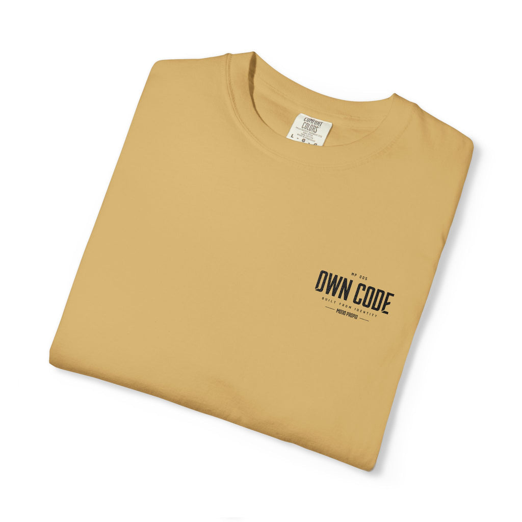 Dawn Cobre Minimal Logo T-Shirt — Garment-Dyed Casual Tee