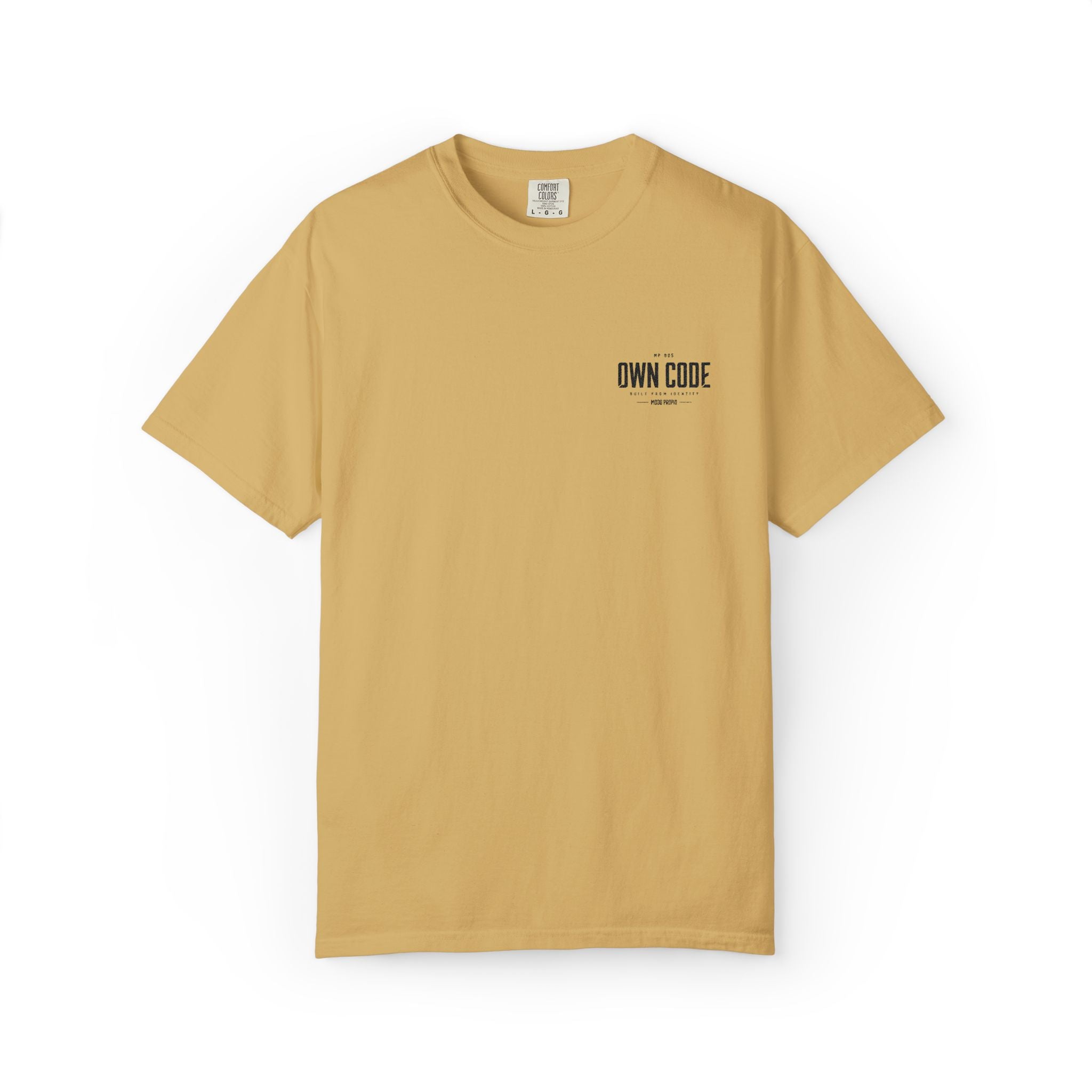 Dawn Cobre Minimal Logo T-Shirt — Garment-Dyed Casual Tee