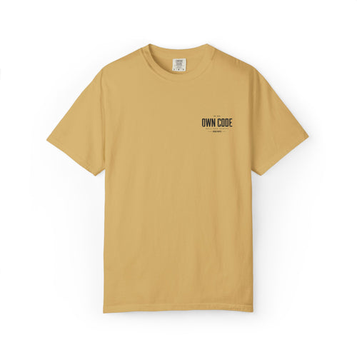 Dawn Cobre Minimal Logo T-Shirt — Garment-Dyed Casual Tee